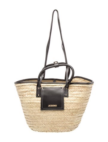 Raffia Le Panier Soli Medium w/ Tags