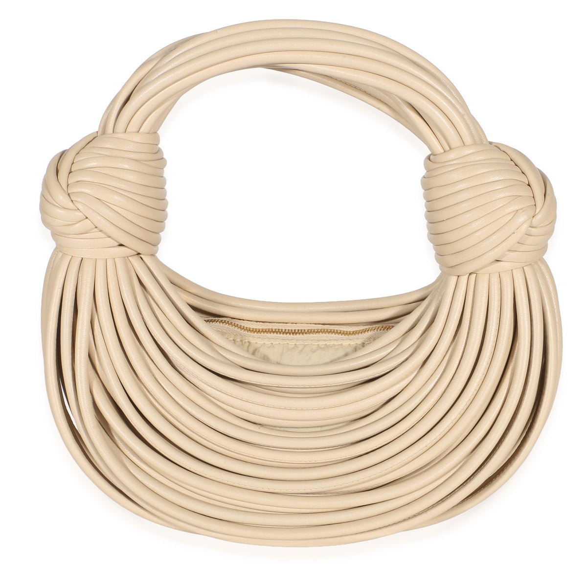Bottega Veneta Porridge Nappa Mini Tubular Double Knot Bag