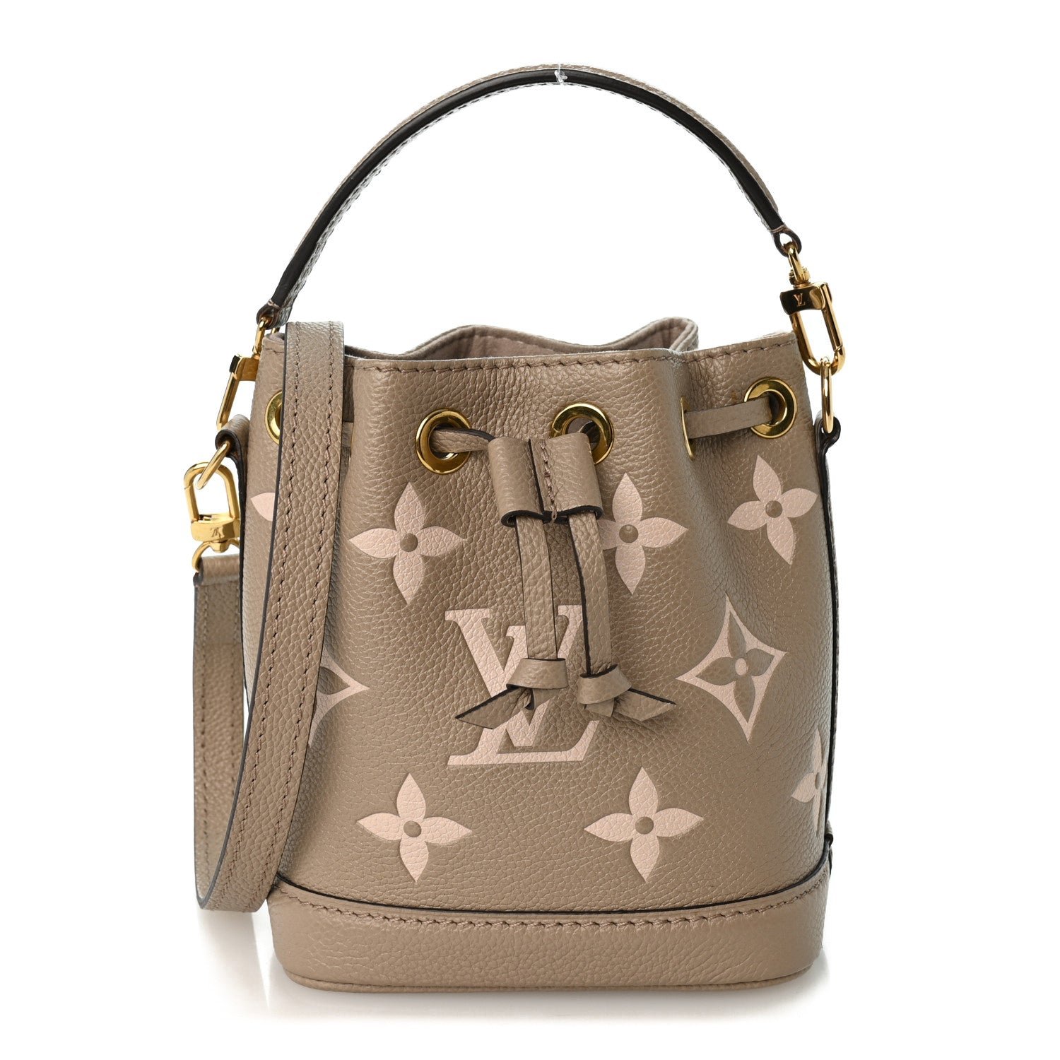 Louis Vuitton Empreinte Monogram Giant Nano Noe Tourterelle Creme