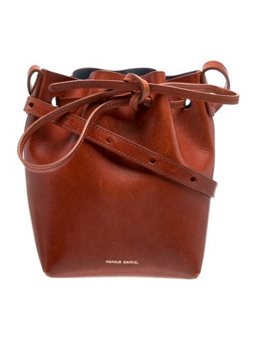 Leather Bucket Bag