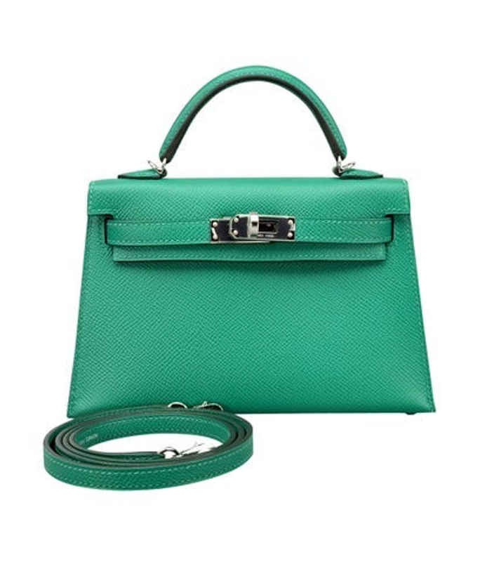 Hermes 2024 Epsom Mini Kelly 20 W Tags
