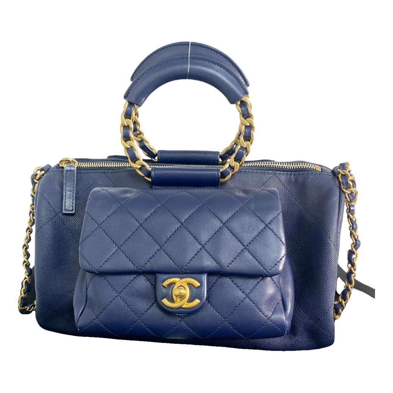 Leather handbag