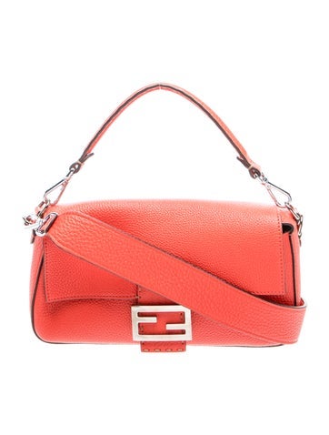 Fendi Leather Baguette