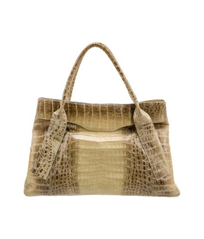 Nancy Gonzalez Gonzalez Crocodile Top Handle Bag