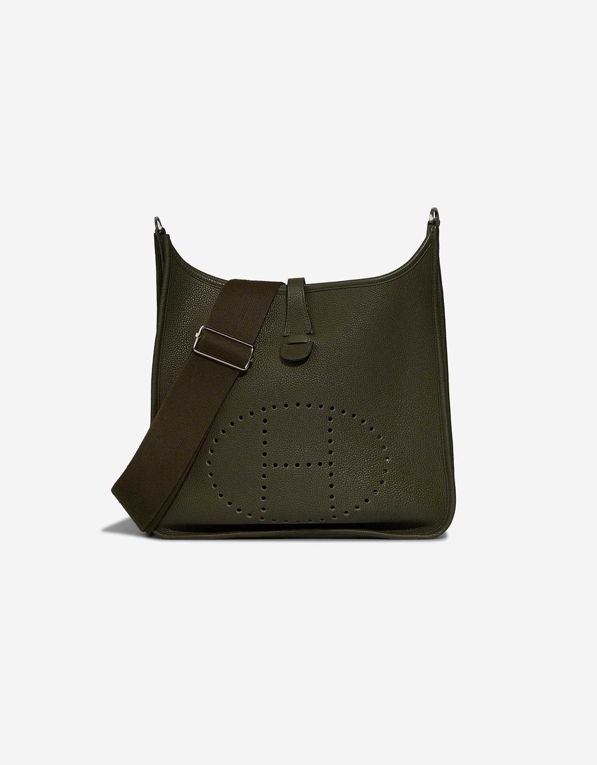 Hermes 
		Evelyne 29 Taurillon Clémence Olive    