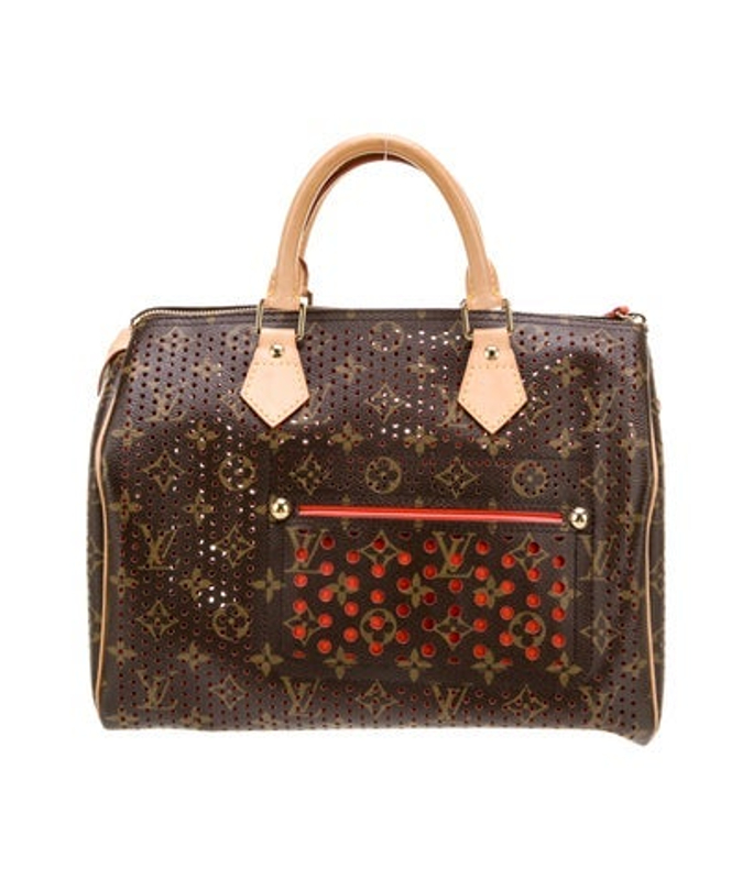 Louis Vuitton Vuitton Perforated Monogram Speedy 30