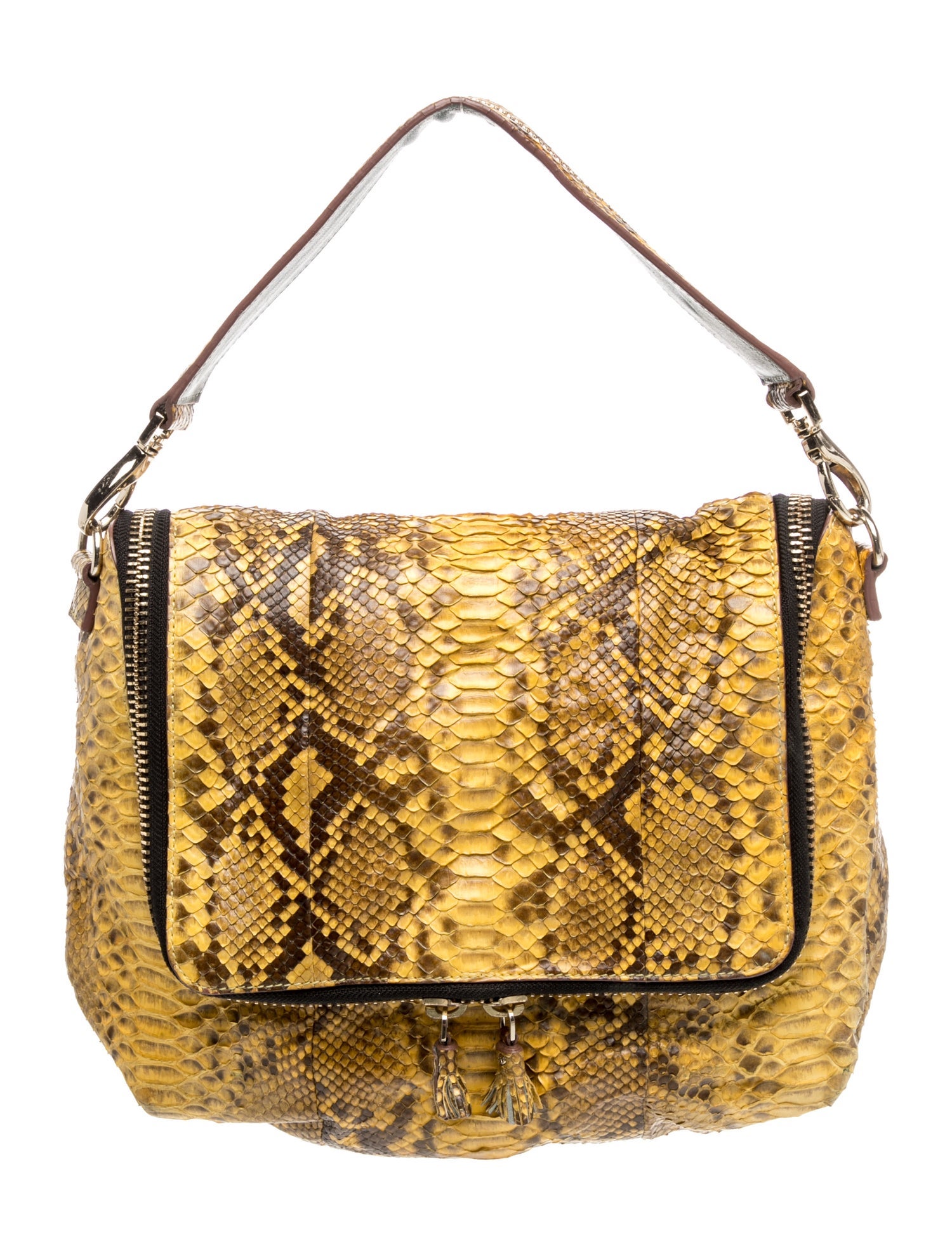 Snakeskin Shoulder Bag