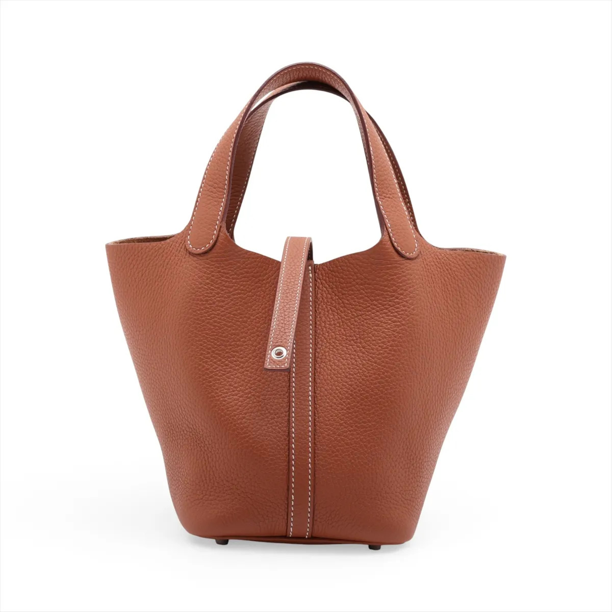Hermès Picotin Lock 18 PM Taurillon Clemence Gold Silver Metal Fittings