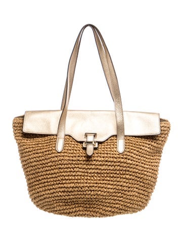 Straw Shoulder Bag