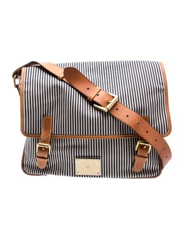 Mulberry Canvas Crossbody Bag