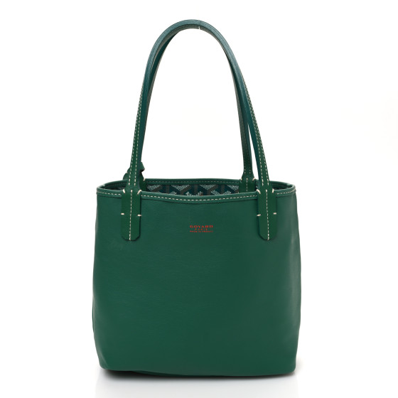 Goyard Goyardine Reversible Mini Anjou Green