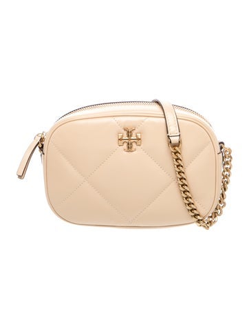 Tory Burch Leather KIRA DIAMOND QUILT CAMERA BAG