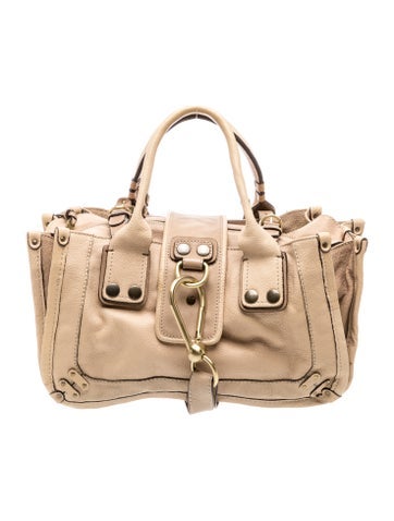 Leather Top Handle Bag
