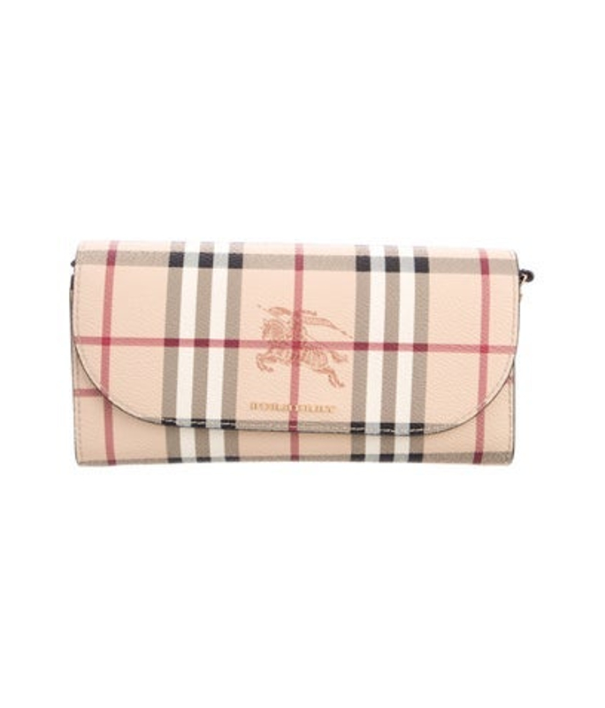 Burberry Haymarket Check Clutch