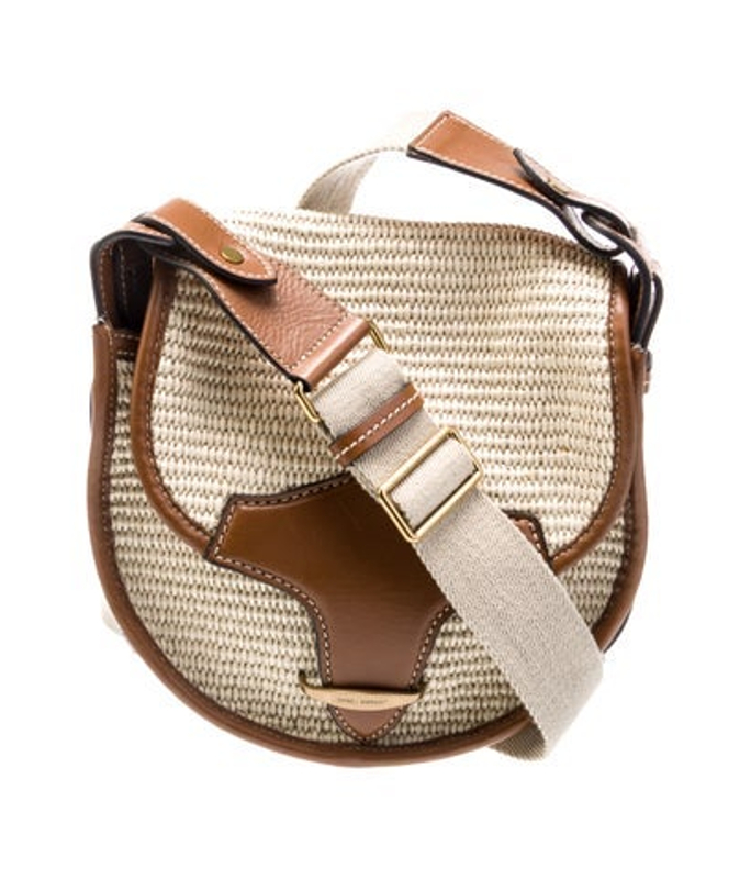 Isabel Marant Marant Straw Messenger Bag