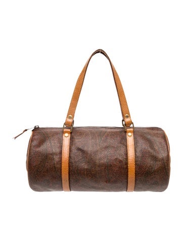 Leather Top Handle Bag