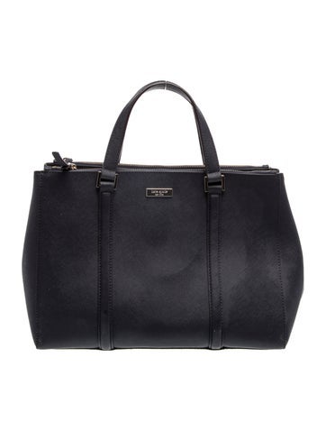 Leather Top Handle Bag