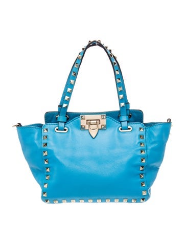 Rockstud Top Handle Bag