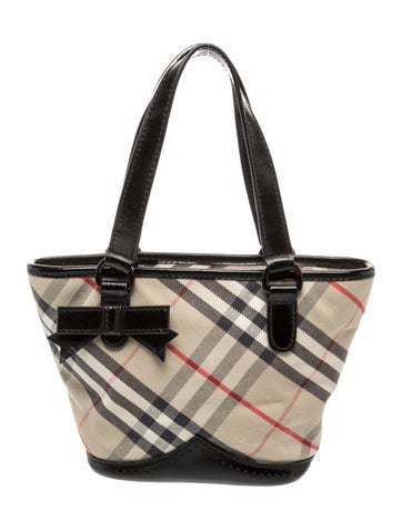 Super Nova Check Top Handle Bag