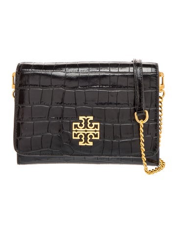 Embossed Leather Shoulder Bag