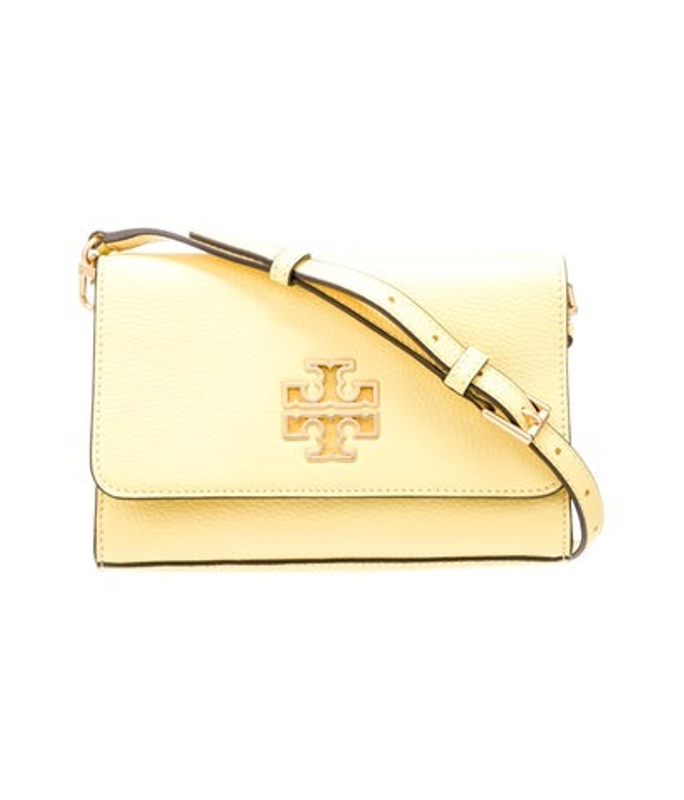 Tory Burch Burch Saffiano Leather Crossbody Bag W Tags