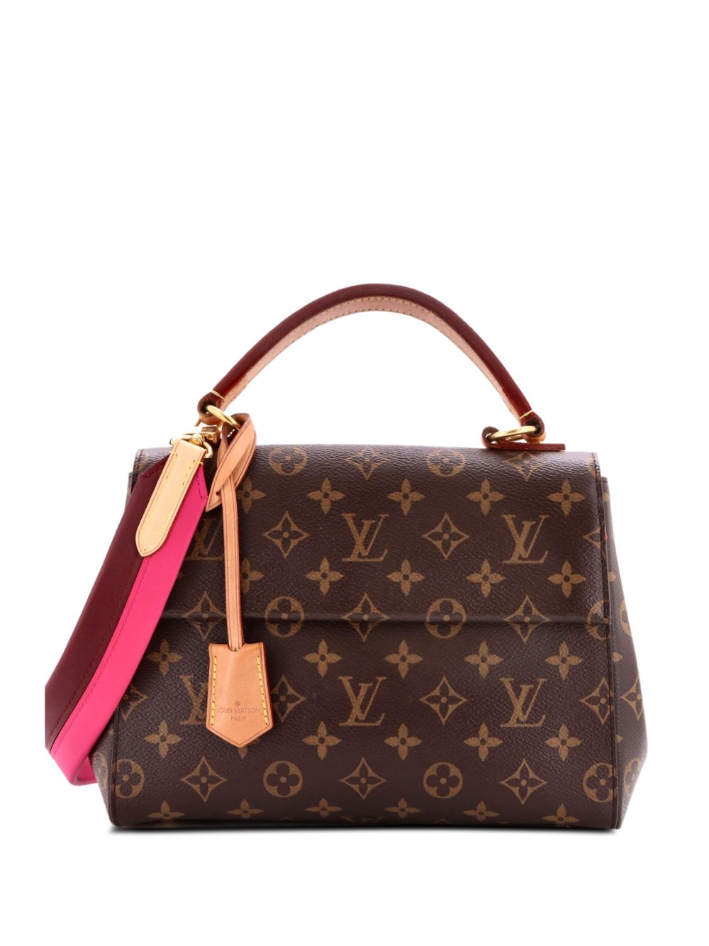 Cluny Top Handle Bag Monogram Canvas BB satchel