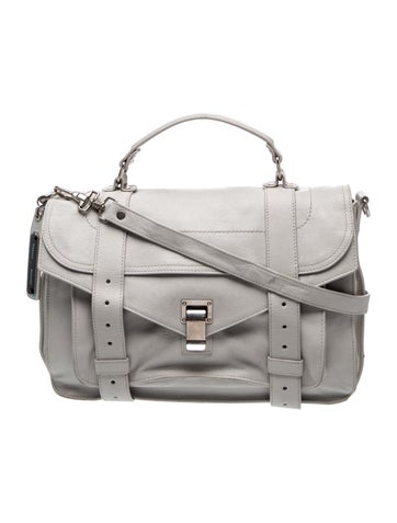 Leather Top Handle Bag