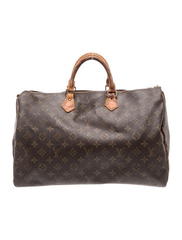 LV Monogram Cube Speedy 40