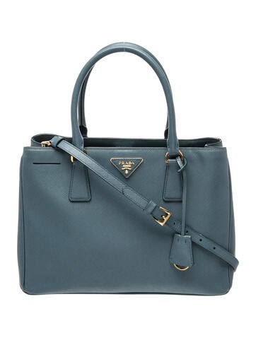 Saffiano Lux Leather Galleria Double Zip
