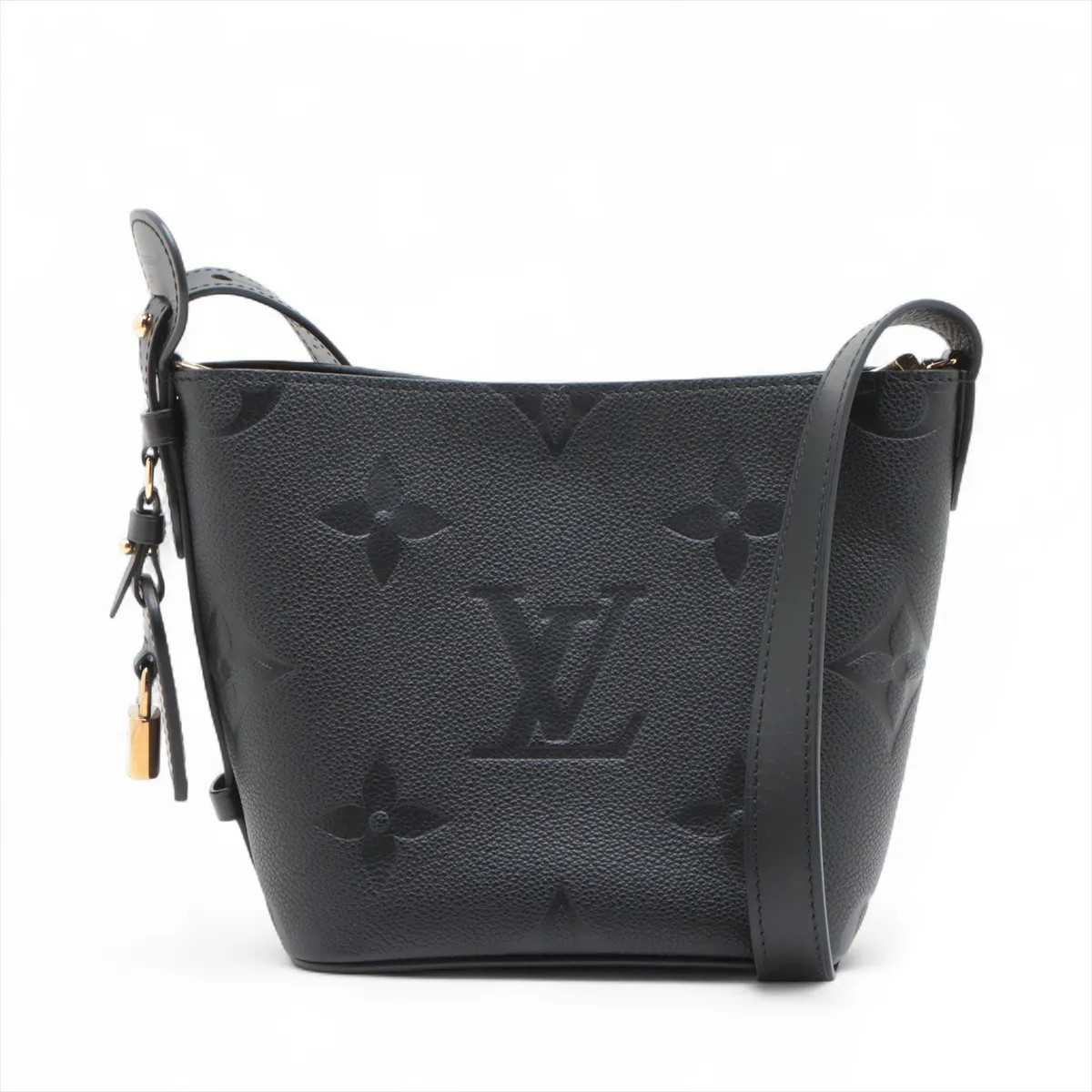 Louis Vuitton monogram empreinte All in BB M13480 Black There was an RFID respon