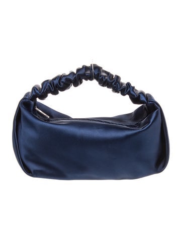 Satin Top Handle Bag
