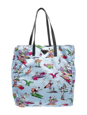 Enameled Metal Triangle Tote