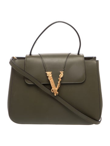 Leather Top Handle Bag