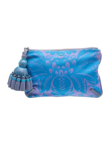 Anya Hindmarch Canvas Clutch