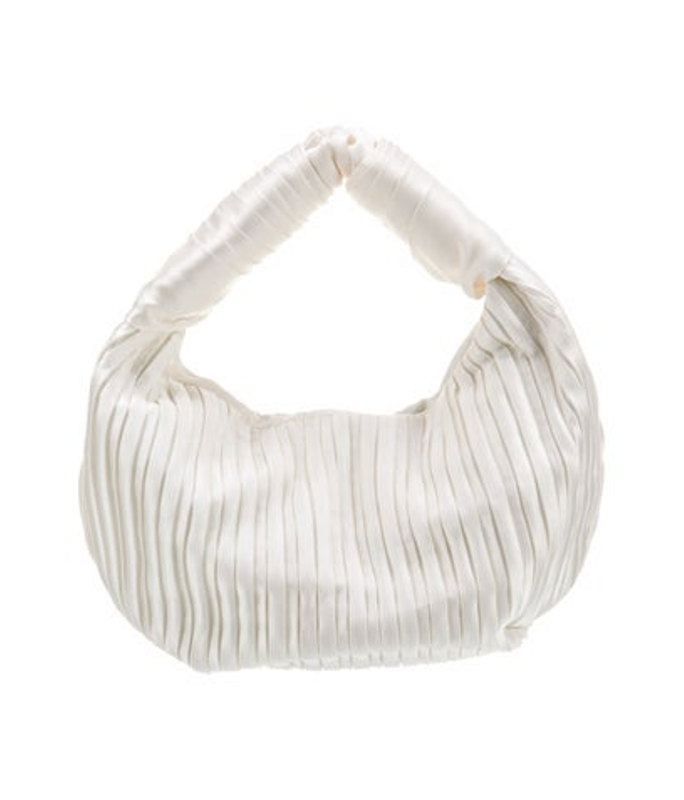 Neous Satin Top Handle Bag