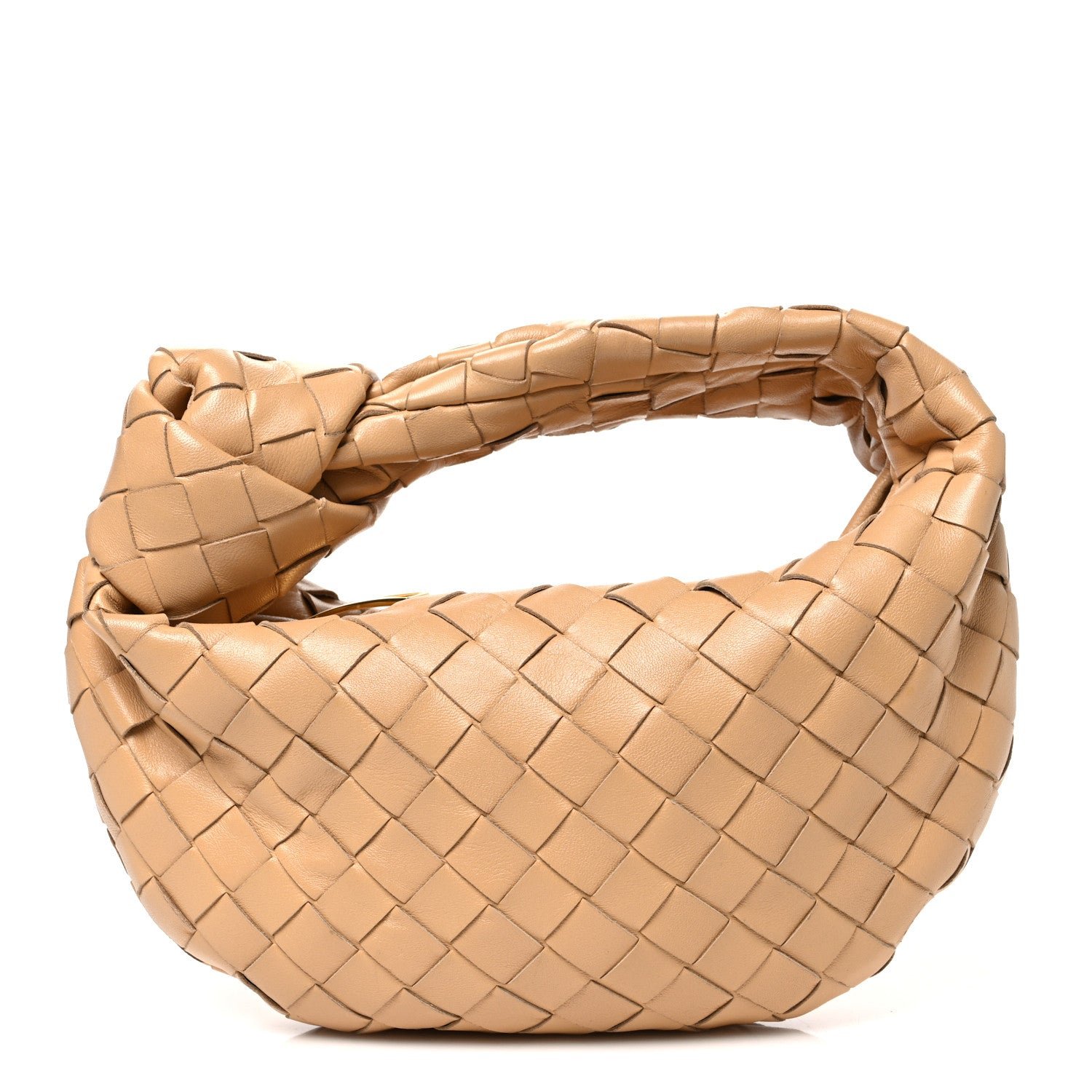 Bottega Veneta Nappa Intrecciato Mini Jodie Almond