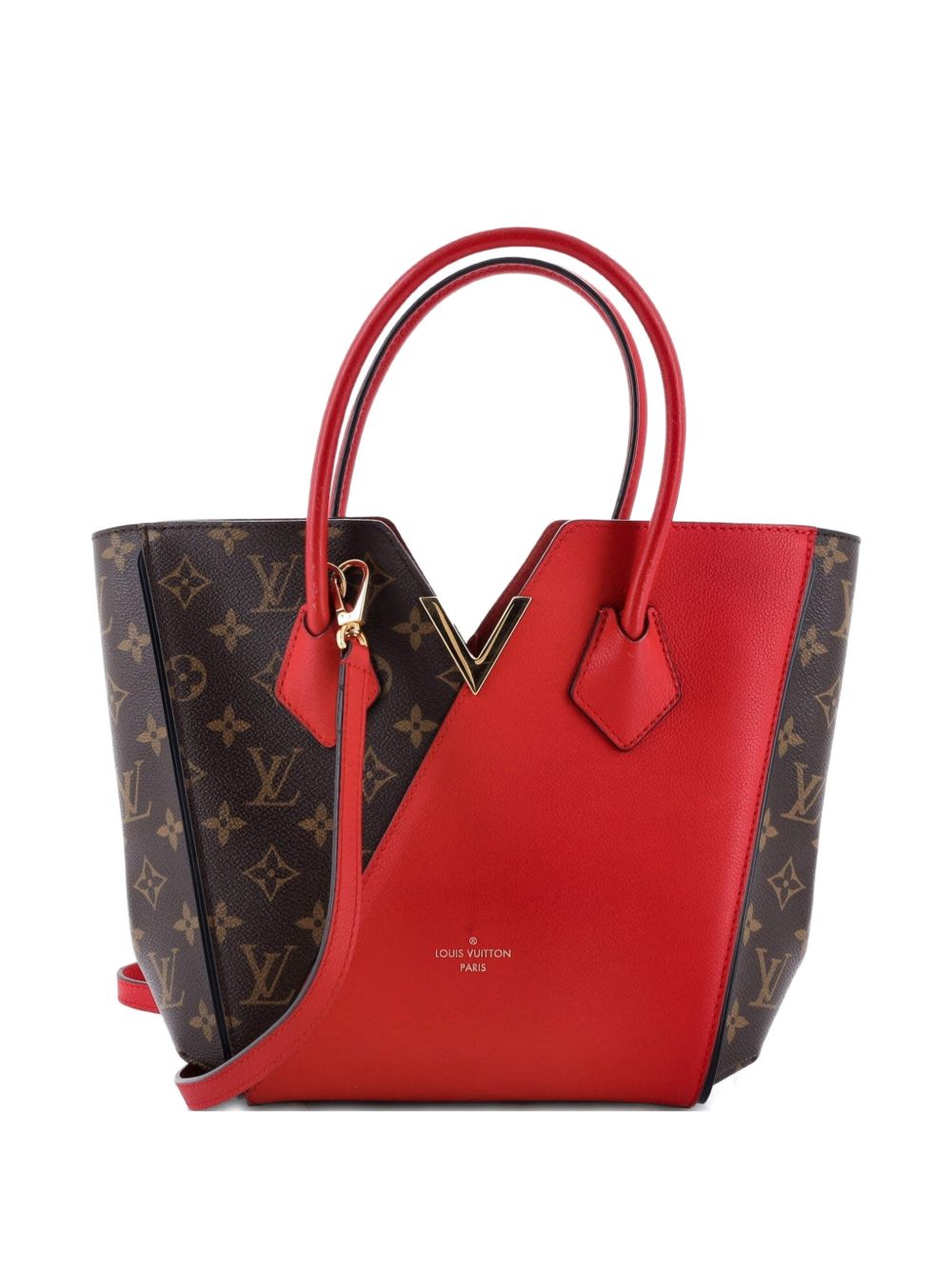 Kimono Handbag Monogram Canvas and Leather PM tote bag