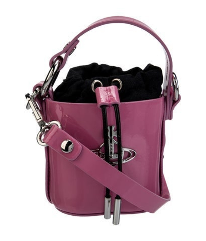 Vivienne Westwood Westwood Patent Leather Bucket Bag