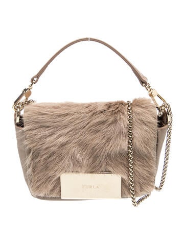 Furla Leather Top Handle Bag