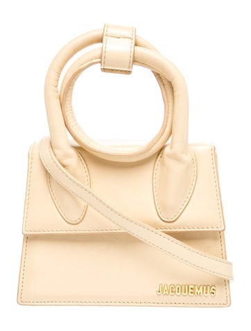 Jacquemus Leather Top Handle Bag