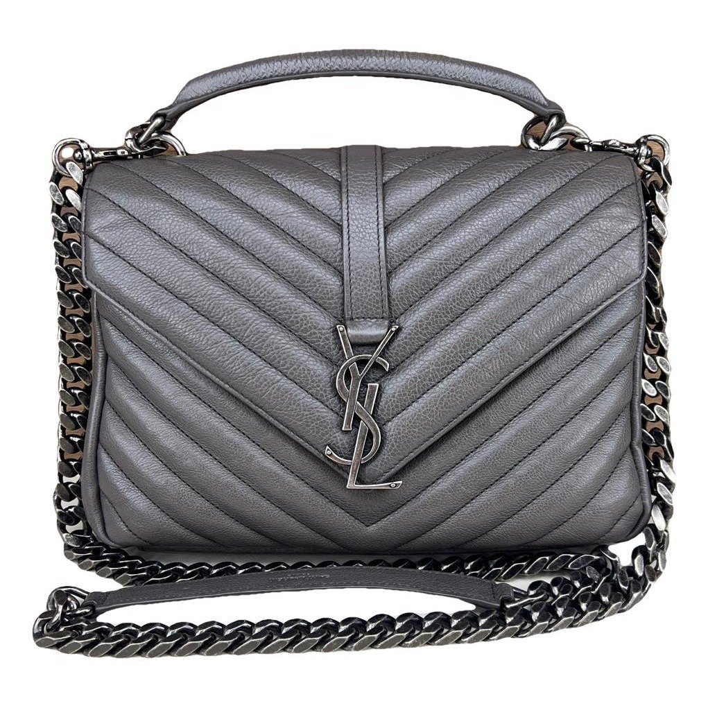 Collége monogramme leather handbag