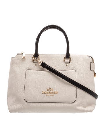 Leather Top Handle Bag