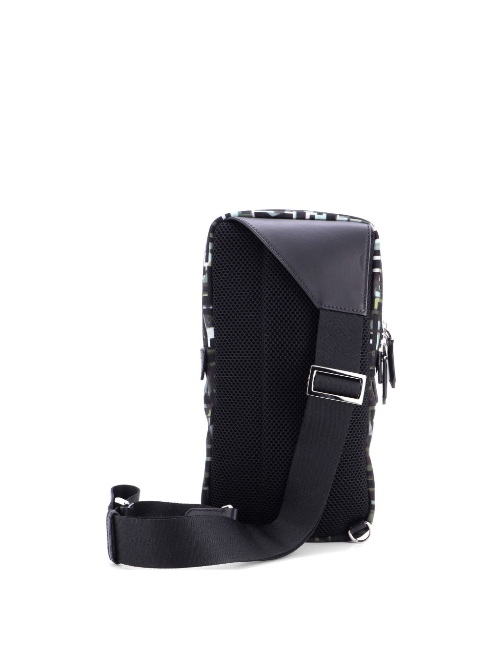 Front Pocket Sling Bag Camouflage Zucca Nylon Small crossbody bag