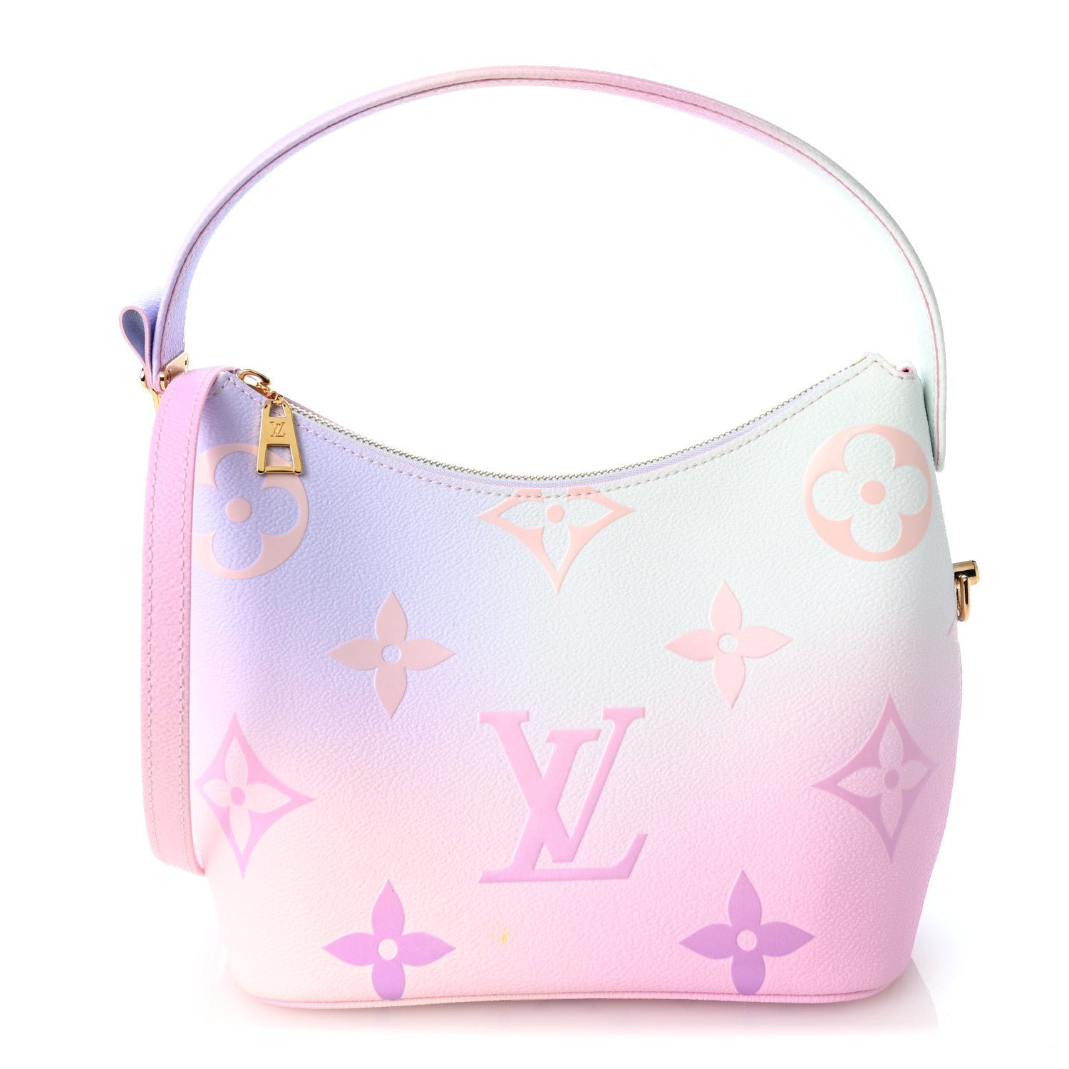 Louis Vuitton Monogram Giant Spring In The City Marshmallow Hobo PM Sunrise Pastel