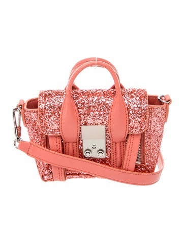 Glitter Top Handle Bag