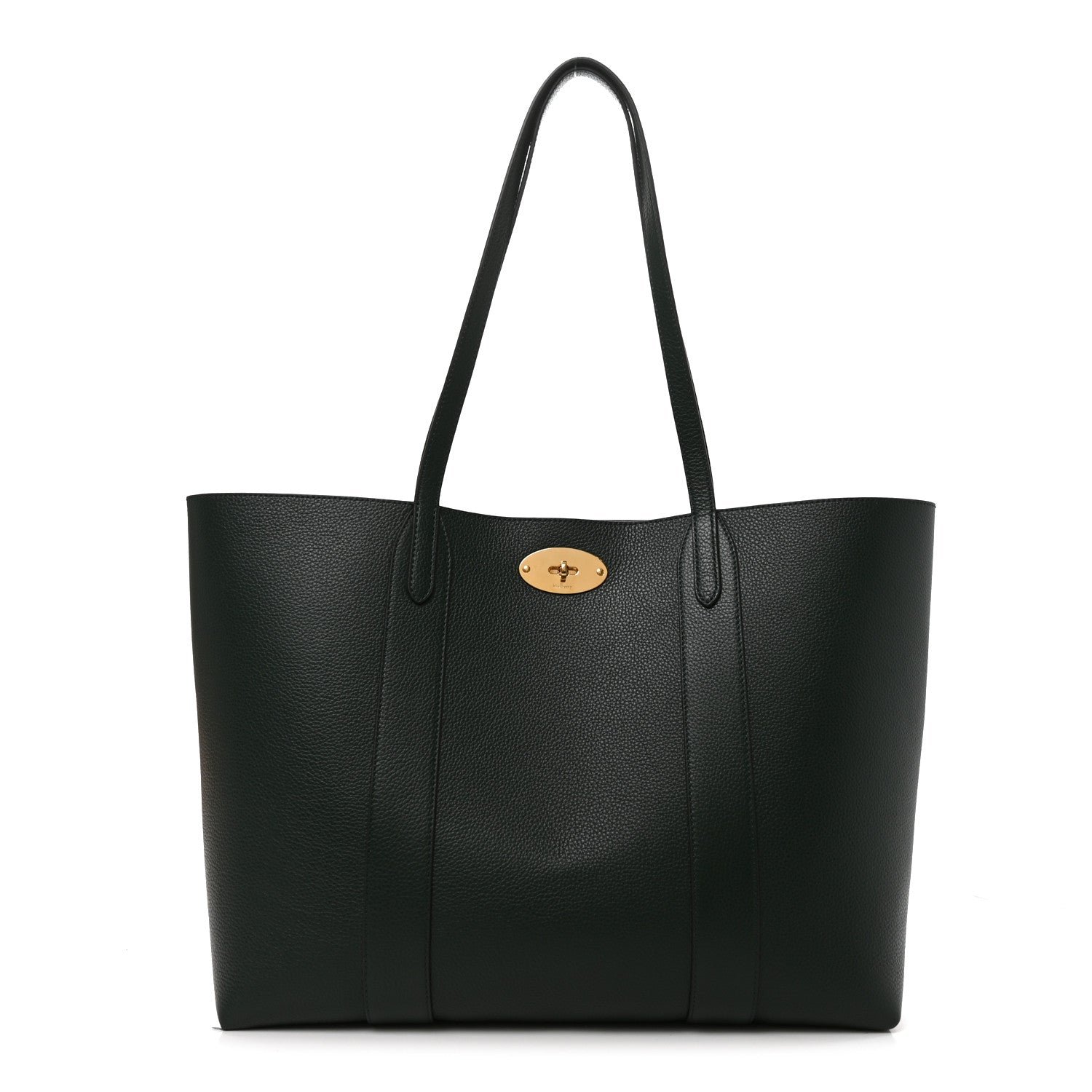 Mulberry Small Classic Grain Bayswater Tote Mulberry Green