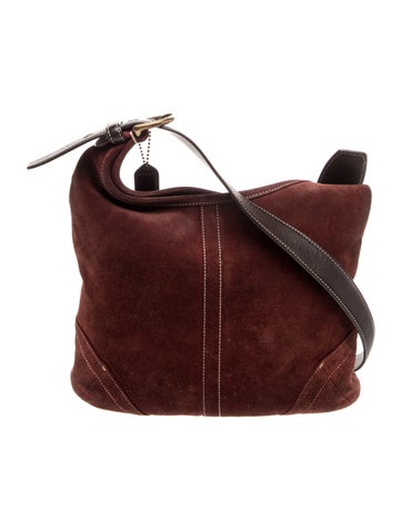 Suede Bucket Bag