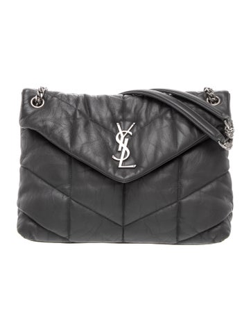 Saint Laurent Leather Puffer bag Medium