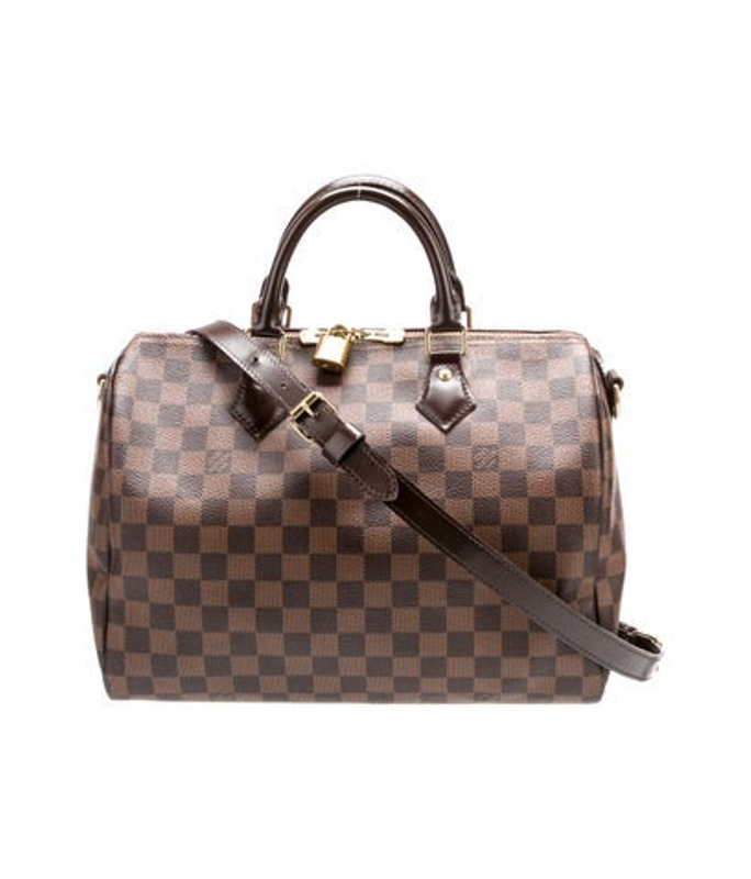 Louis Vuitton Vuitton Damier Ebene Speedy Bandouliere 30
