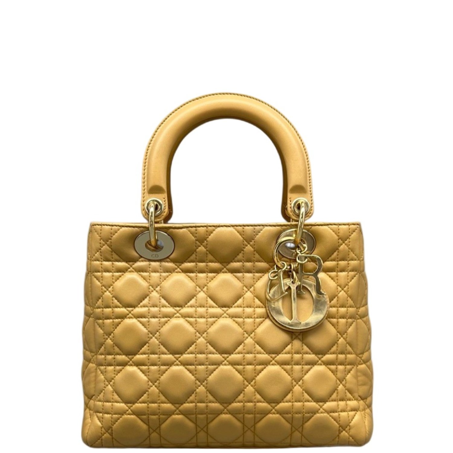 Calfskin Lady Dior Medium